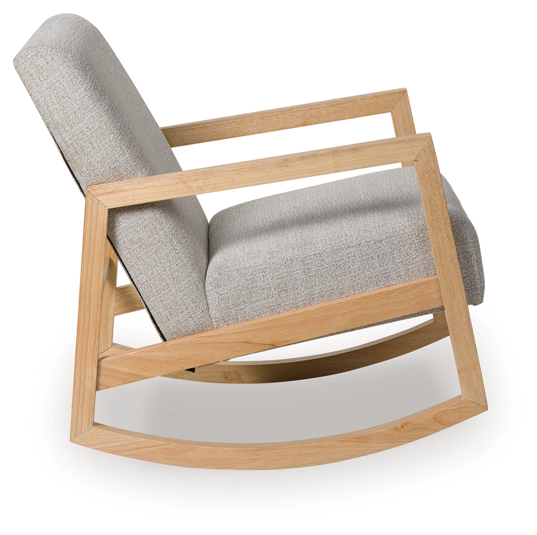 Wychworth Gray/Natural Accent Chair