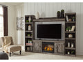 Wynnlow 4 Pc Entertainment Center, Gray