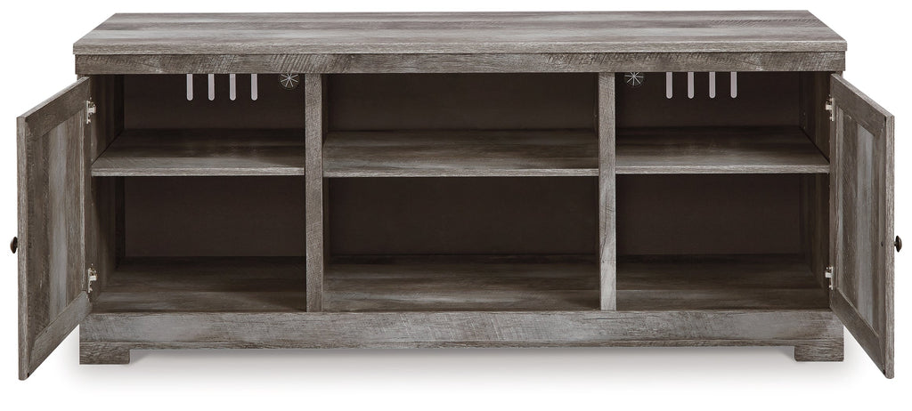 Wynnlow Gray 63" TV Stand w/Fireplace Option
