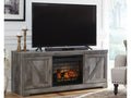Wynnlow 63" TV Stand, Gray