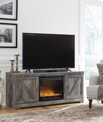 Wynnlow 63" TV Stand, Gray