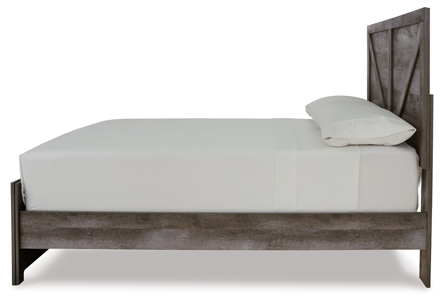 Wynnlow Gray Full Panel Bed & Chest & Nightstand