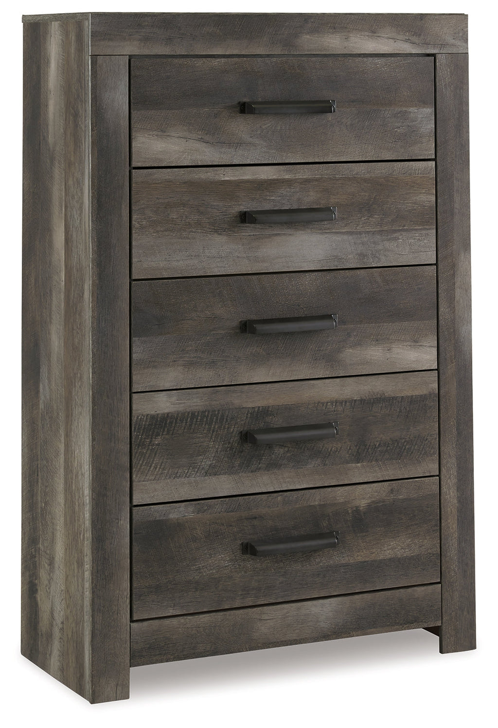 Wynnlow Queen Crossbuck Panel Bedroom Set, Gray
