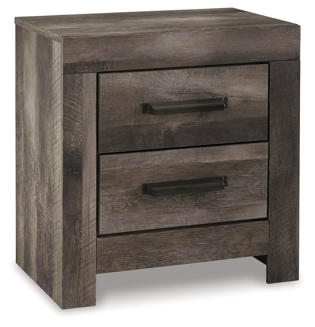 Wynnlow Queen Crossbuck Panel Bedroom Set, Gray