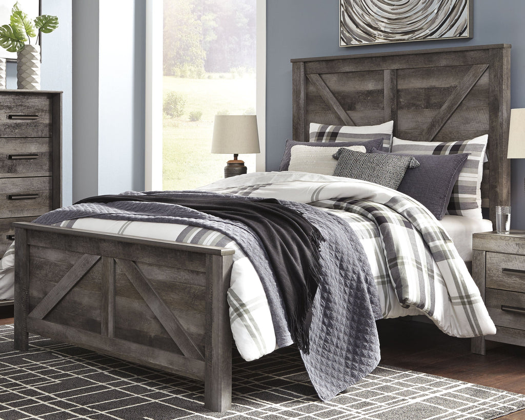 Wynnlow Queen Crossbuck Panel Bedroom Set