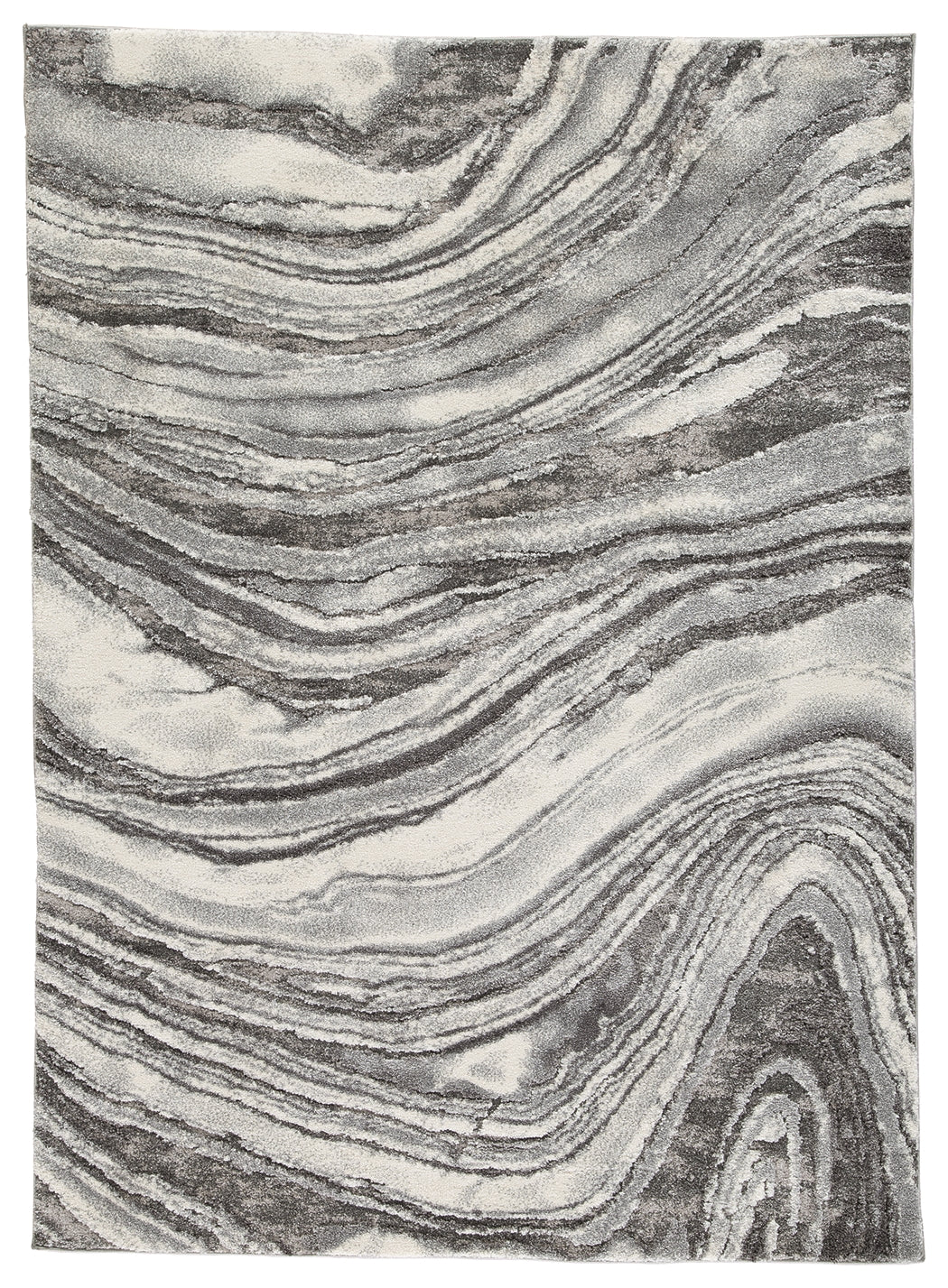 Wysdale Ivory/Gray 5' x 7' Medium Rug