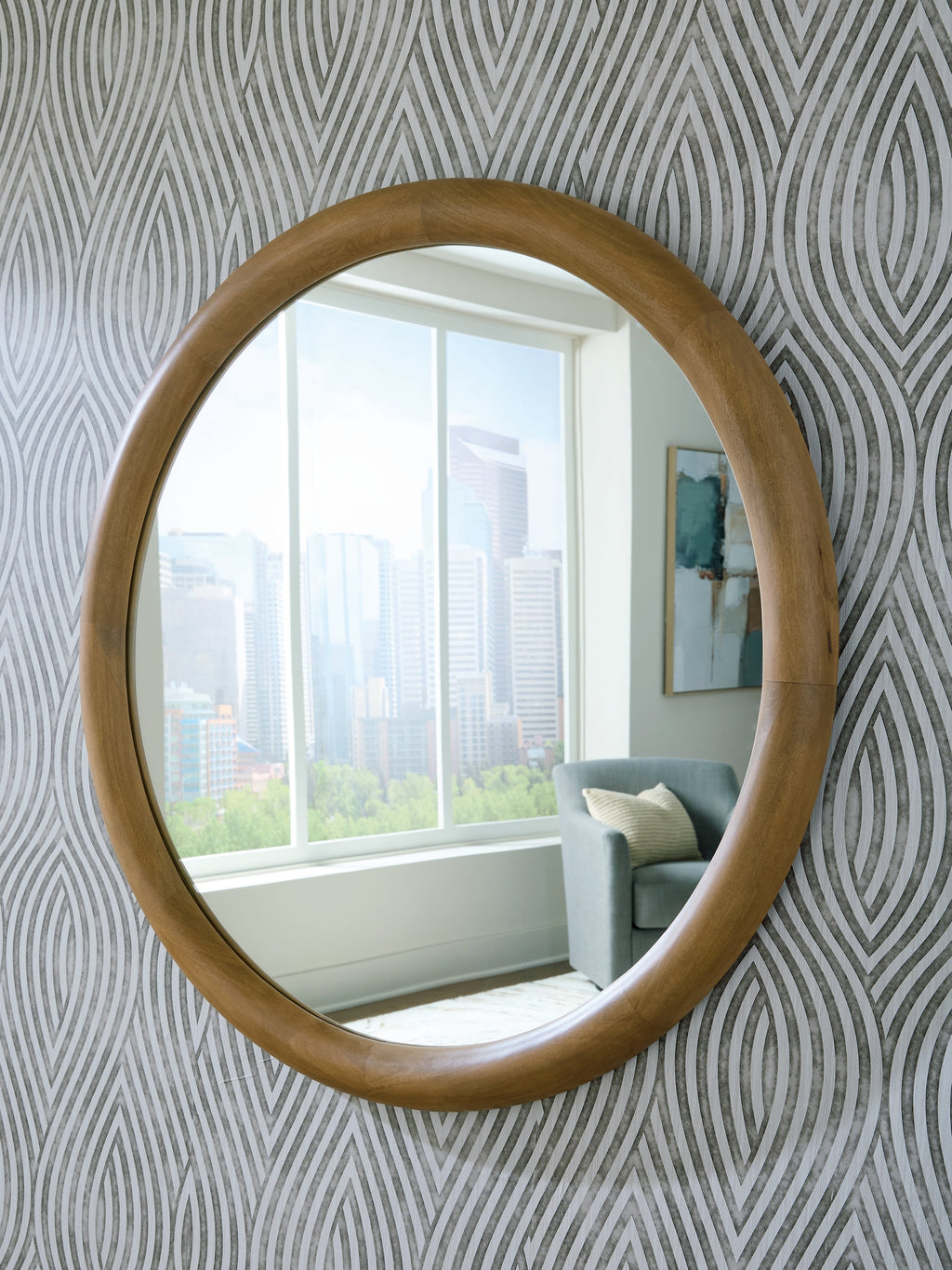Yadiel Brown Accent Mirror