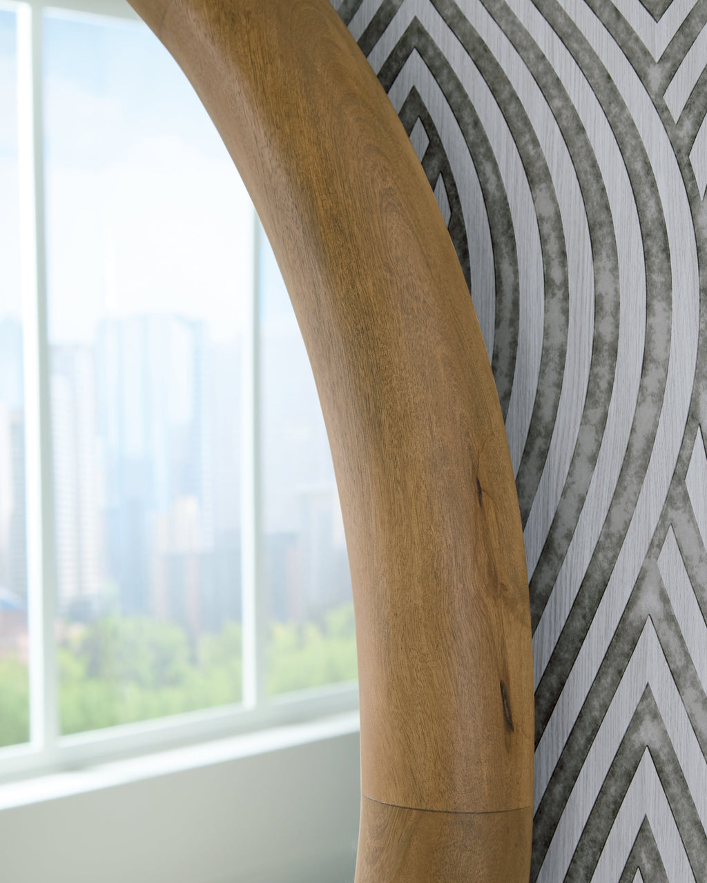 Yadiel Brown Accent Mirror