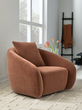 Yahya Sienna Swivel Accent Chair