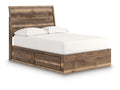 Zadilyn Brown Full Panel Bed with Storage