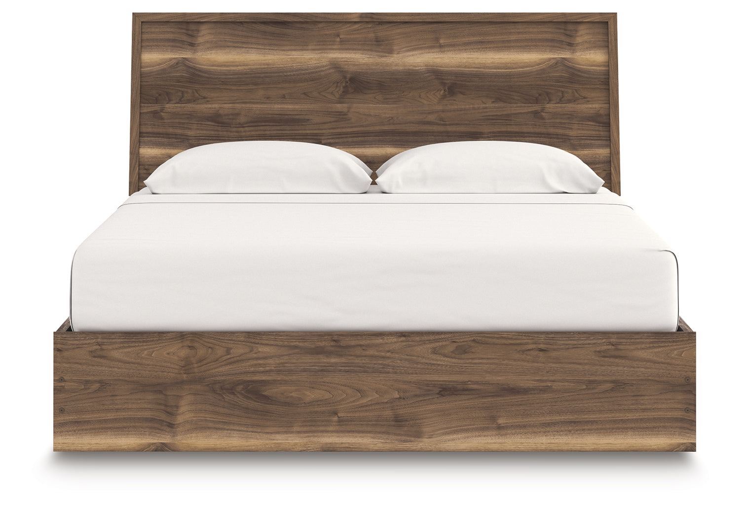 Zadilyn Brown King Panel Bed with Storage