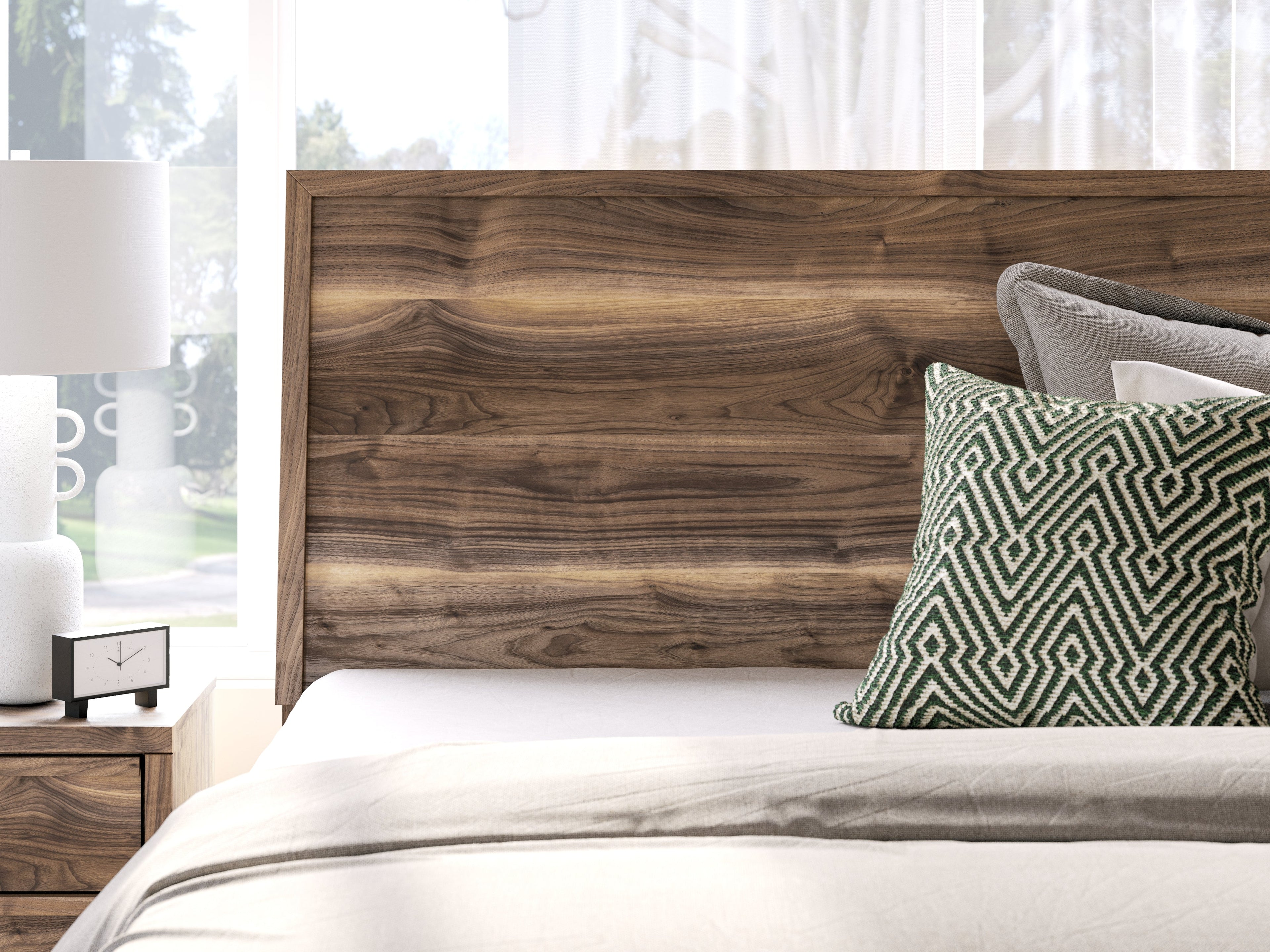 Zadilyn Brown King Panel Headboard