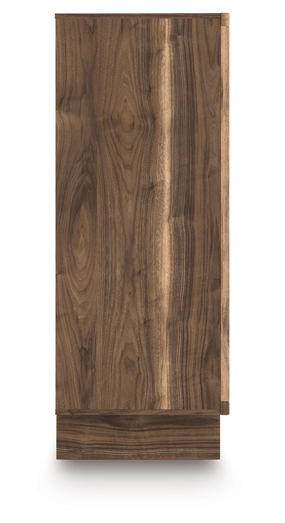 Zadilyn Brown Wide Chest of Drawers