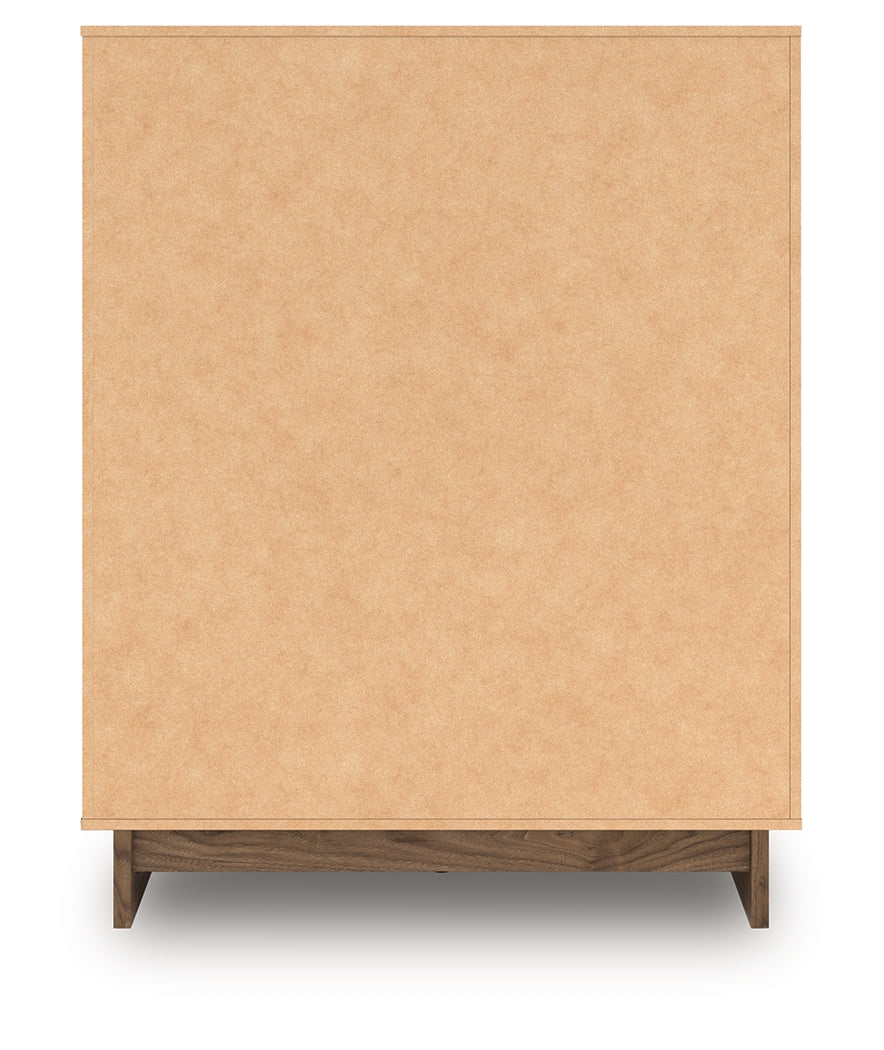 Zadilyn Brown Wide Chest of Drawers