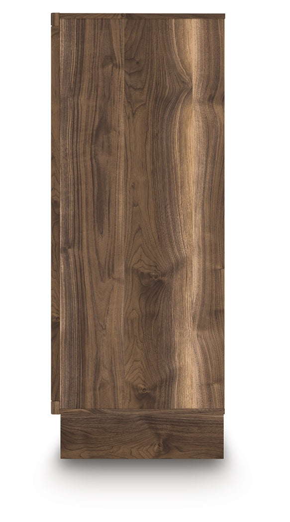 Zadilyn Brown Wide Chest of Drawers