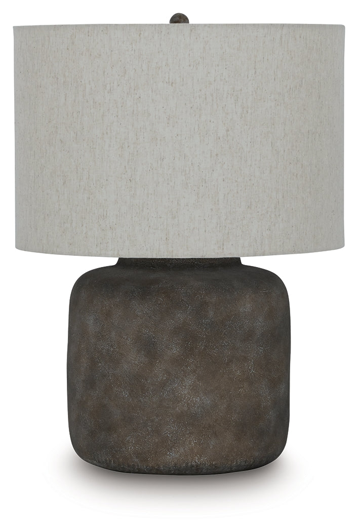 Zandophen Antique Gray Table Lamp