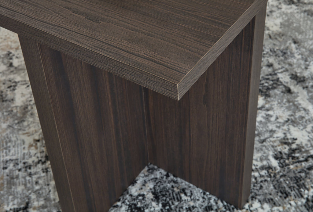 Zendex Brown Occasional Table Set (Set of 2)