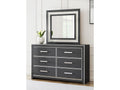 Zuraleus Black Bedroom Mirror