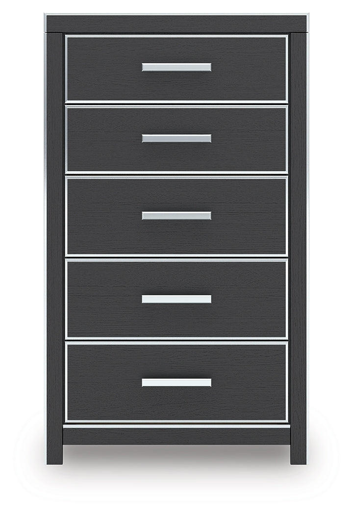 Zuraleus King Storage Bedroom Set, Black