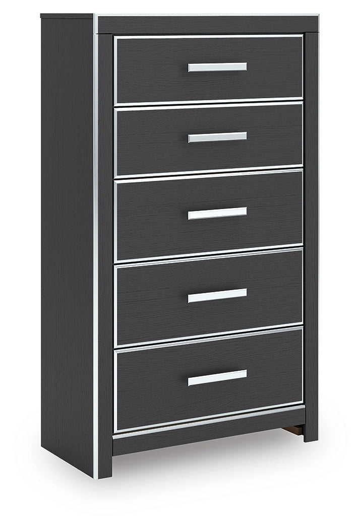 Zuraleus King Storage Bedroom Set, Black