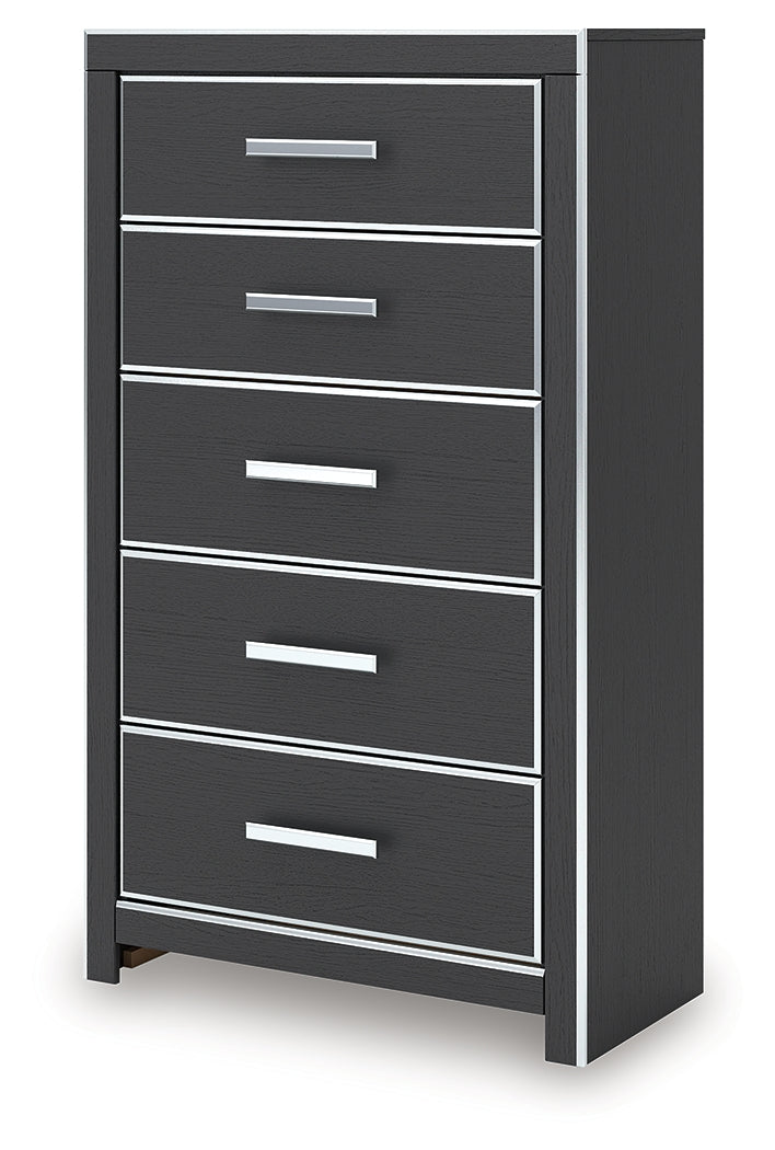 Zuraleus King Storage Bedroom Set, Black