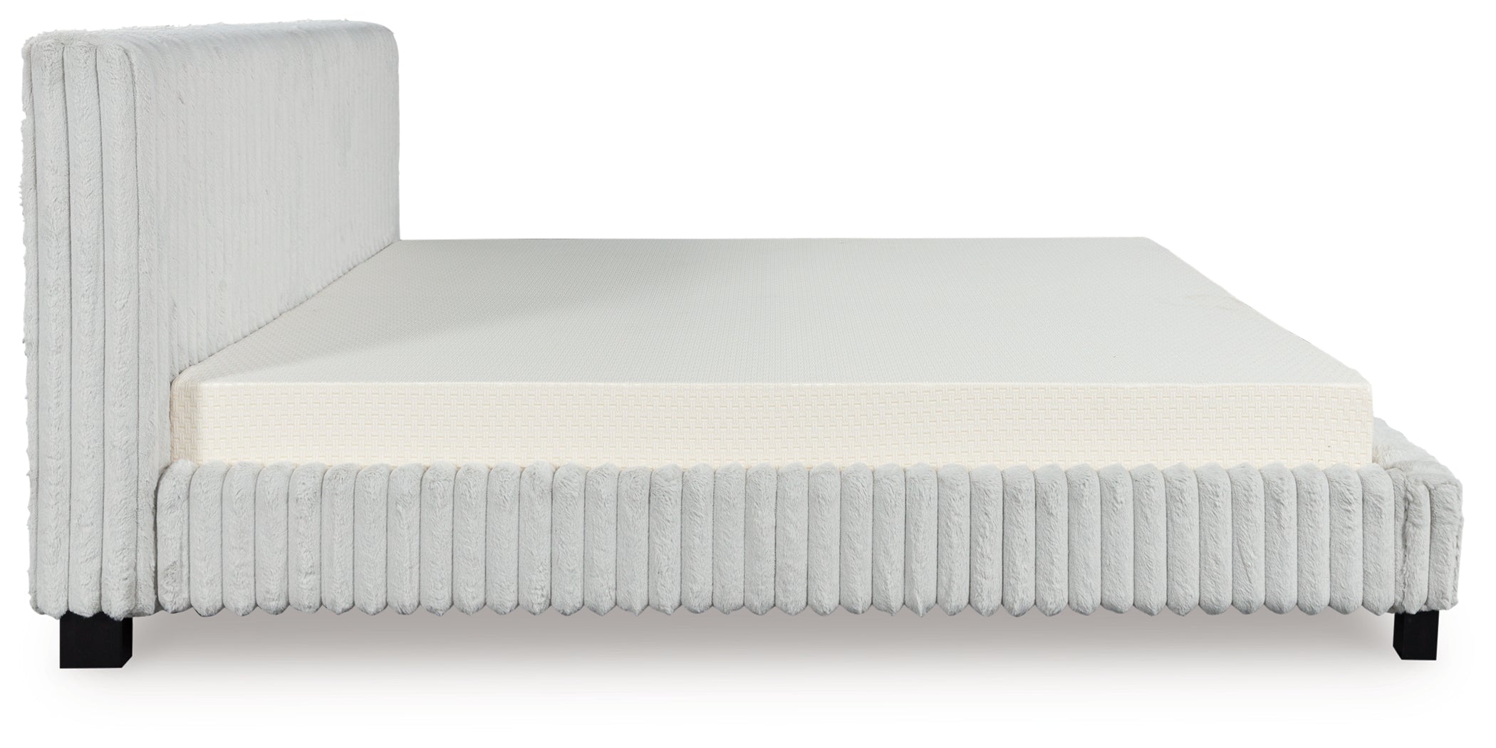 Zuraleus Gray California King Upholstered Bed