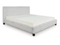 Zuraleus Gray King Upholstered Bed