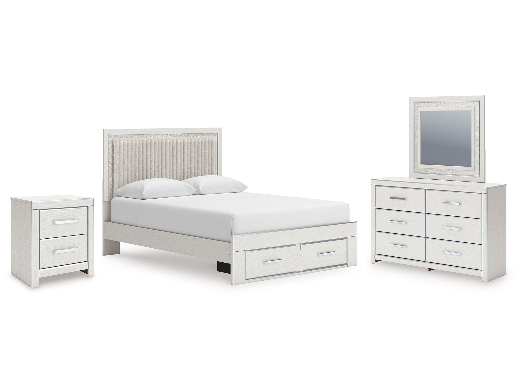 Zuraleus Queen Storage Bedroom Set, White