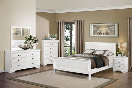 2147W Bedroom Mayville Collection - 4pc Set (QB+NS+DR+MR)