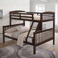 California III - Twin/Full Bunk Bed, Gray