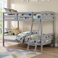 California III - Twin/Full Bunk Bed, Gray