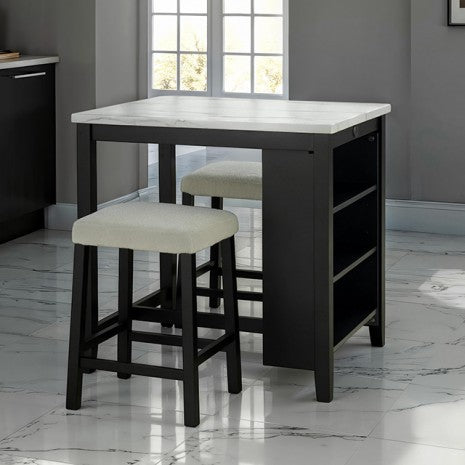 Chalcedony - 3 Pc. Dining Table Set