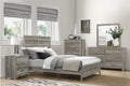 1910GY Bedroom Mandan Collection - 4pc Set (QB+NS+DR+MR)