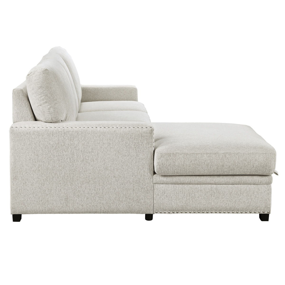 2 Pc Sectional, Beige