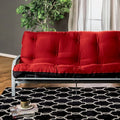 Plosh - 8" Red Futon Mattress w/ Spring