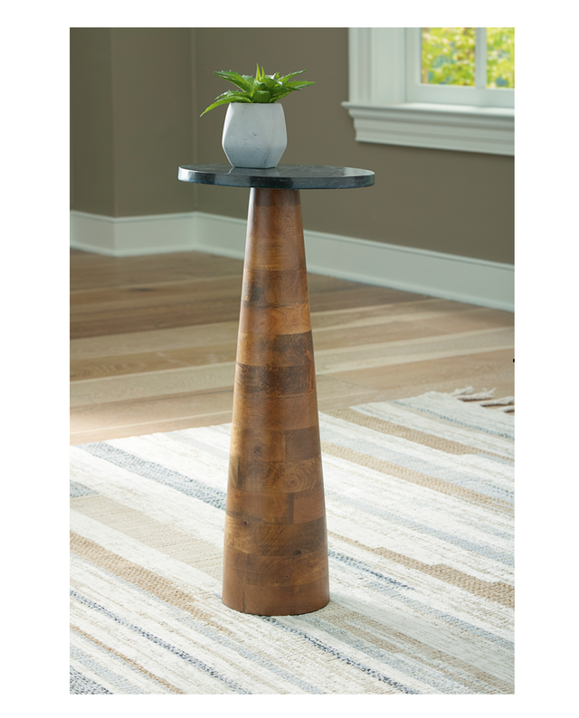 A4000633 Accent Table (Marble Top)