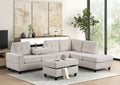 45Heights Reversible Sectional + Ottoman