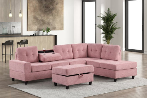 46Heights Reversible Sectional + Ottoman