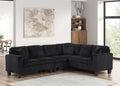 Logan2 Onyx - Reversible Sectional