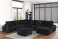 Bazooka Black 7PC Sectional