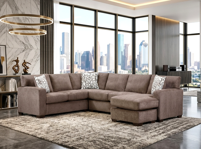 106 Brown Sectional **NEW ARRIVAL**