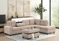 49Heights Reversible Sectional + Ottoman **NEW ARRIVAL**