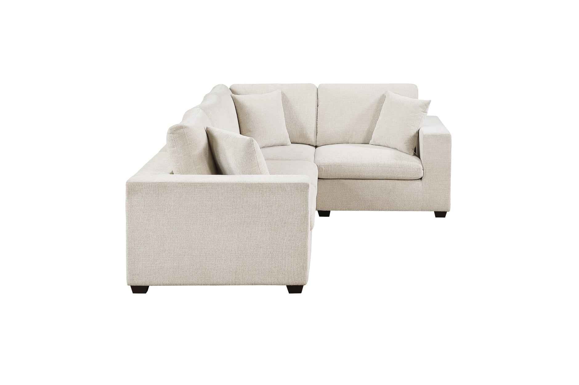 4 Pc Modular Sectional, Beige