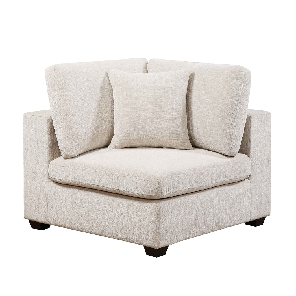 4 Pc Modular Sectional, Beige