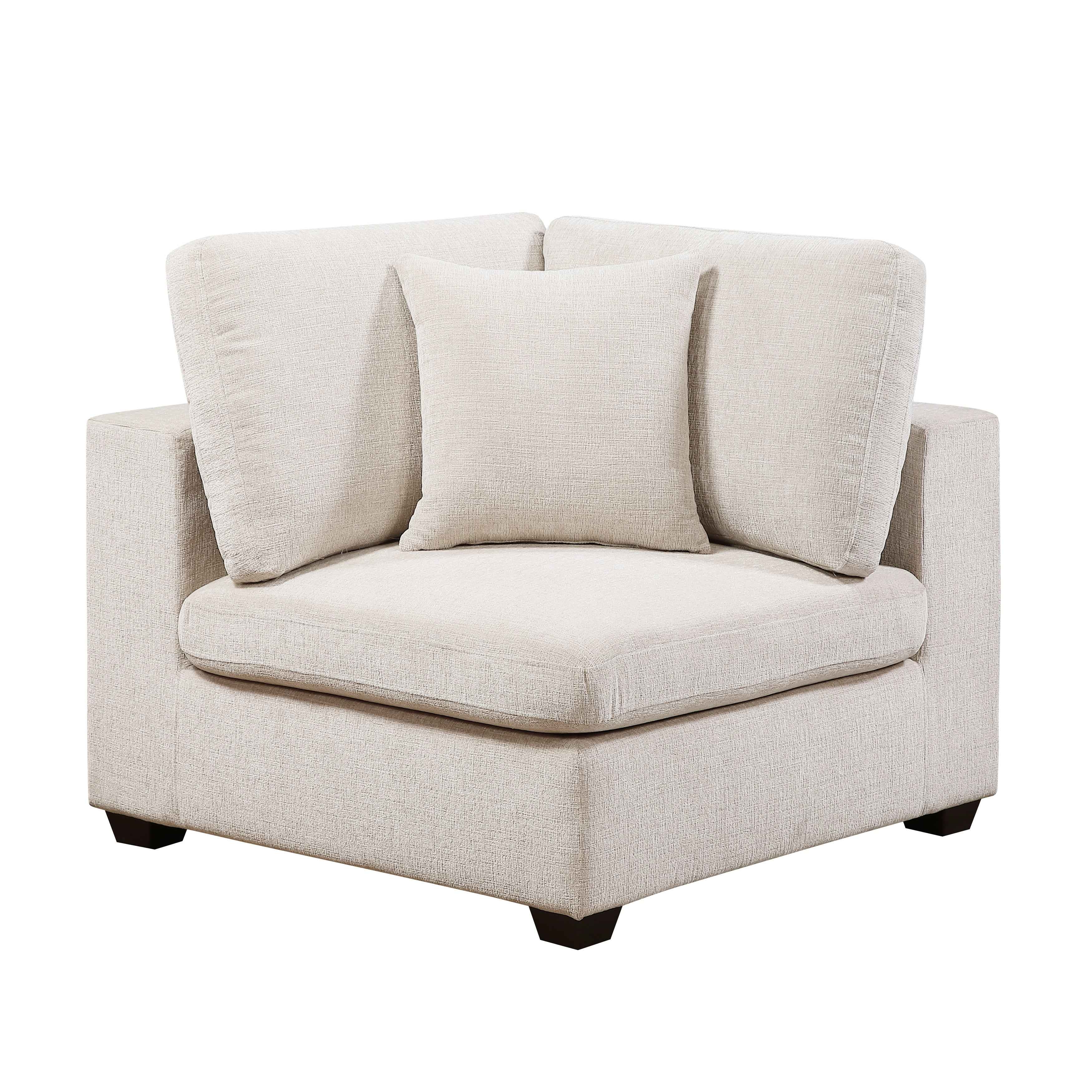 4 Pc Modular Sectional, Beige