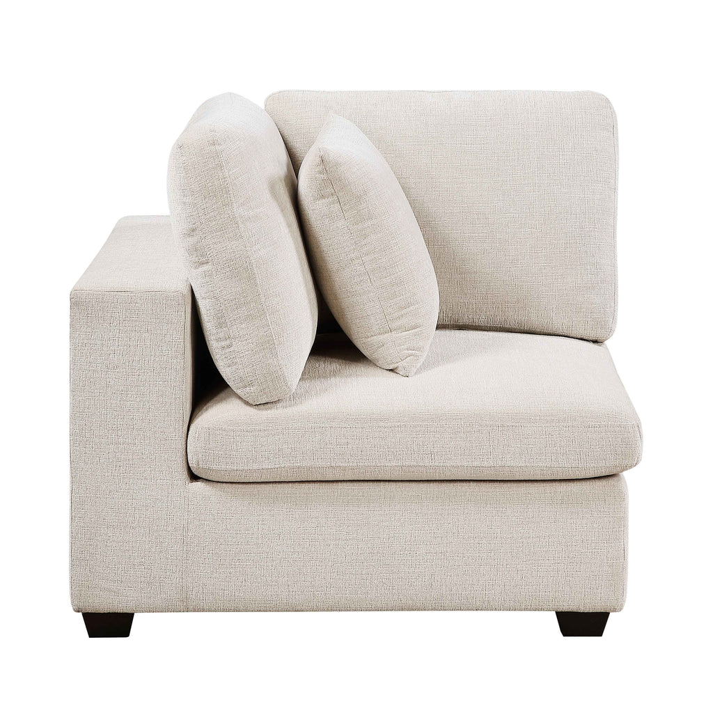 5 Pc Modular Sectional, Beige